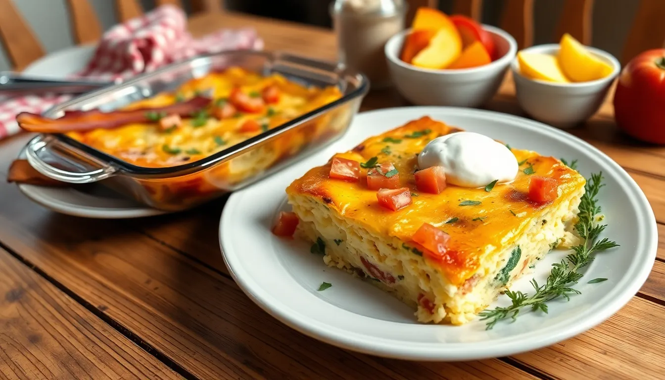 Easy Amish Breakfast Casserole Recipe - Make-Ahead Family Favorite 10 Easy Amish Breakfast Casserole Recipe - Make-Ahead Family Favorite 9