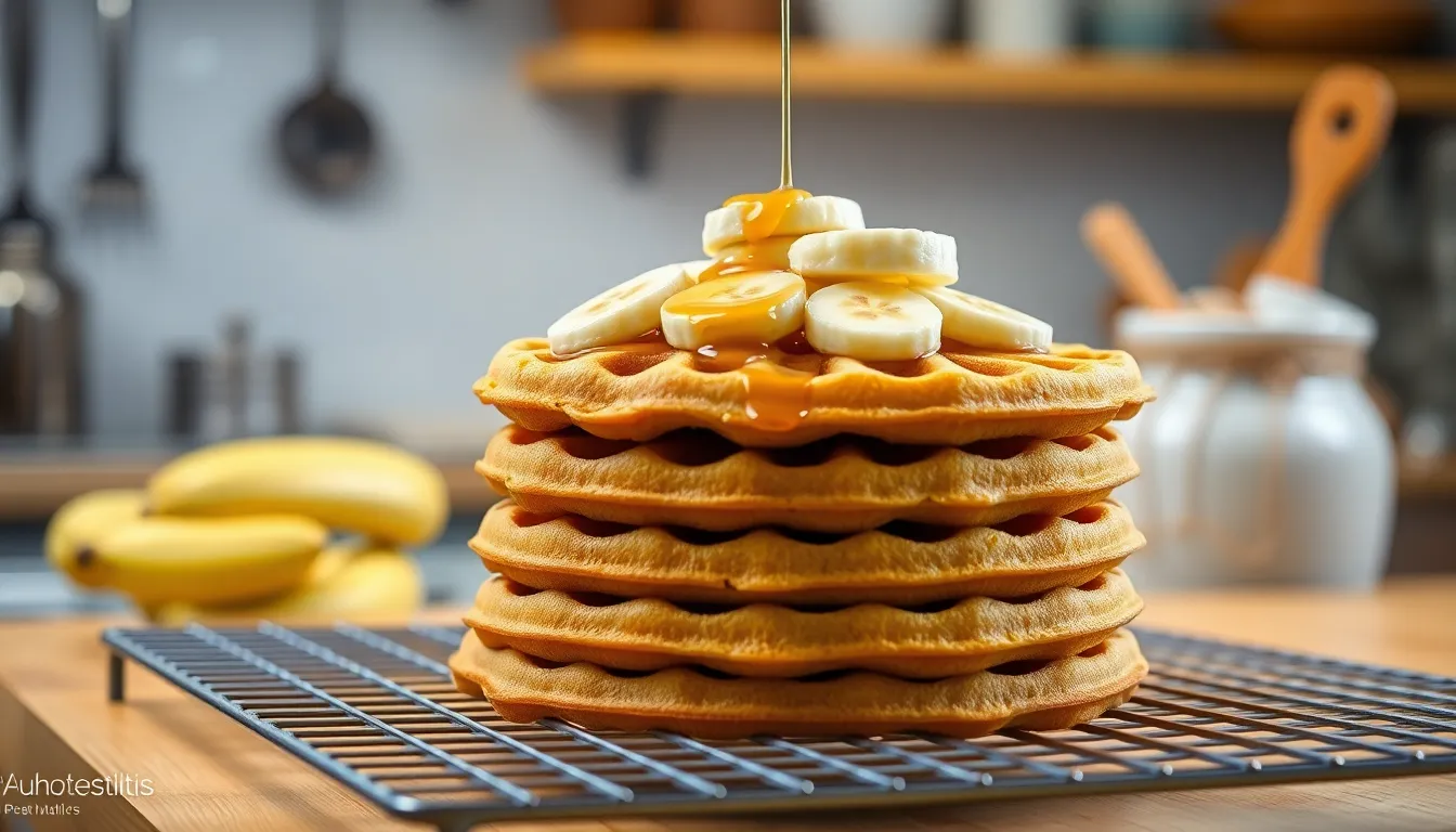 Easy Banana Waffles Recipe: Fluffy, Crispy & Ready in 20 Minutes 9