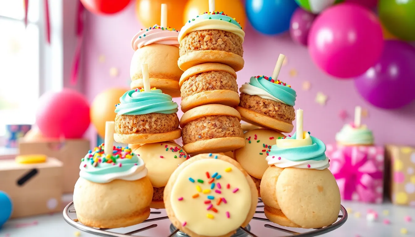 Easy Birthday Cake Cookies Recipe: Soft & Chewy with Rainbow Sprinkles 10 Easy Birthday Cake Cookies Recipe: Soft & Chewy with Rainbow Sprinkles 9