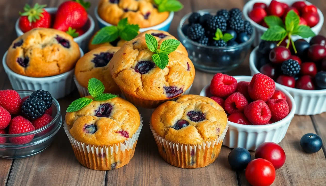 Perfect Blackberry Muffins Recipe: Fluffy, Tender & Bakery-Style Results 10 Perfect Blackberry Muffins Recipe: Fluffy, Tender & Bakery-Style Results 9