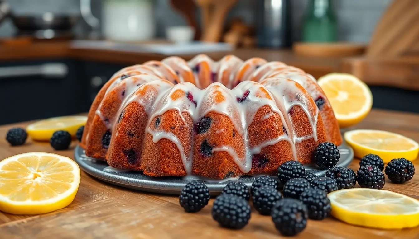 Easy Blackberry Pound Cake Recipe with Swirl & Glaze (Moist & Delicious!) 10 Easy Blackberry Pound Cake Recipe with Swirl & Glaze (Moist & Delicious!) 9