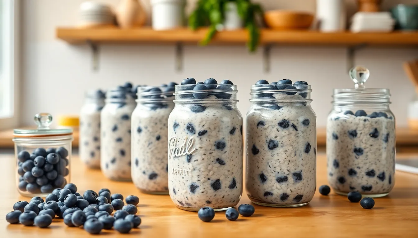 Easy Blueberry Overnight Oats Recipe: Healthy 5-Minute Breakfast Prep 10 Easy Blueberry Overnight Oats Recipe: Healthy 5-Minute Breakfast Prep 9