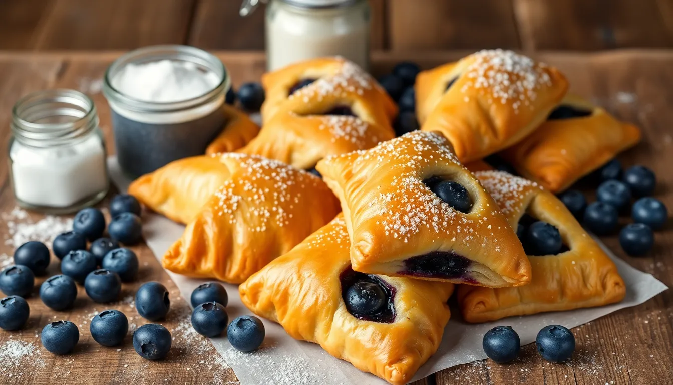 Easy Homemade Blueberry Turnovers Recipe (Flaky & Delicious!) 10 Easy Homemade Blueberry Turnovers Recipe (Flaky & Delicious!) 9