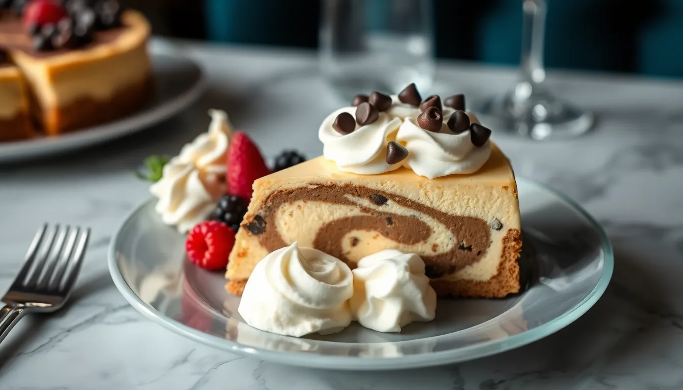 No-Bake Chocolate Chip Cookie Dough Cheesecake Recipe (Easy & Delicious!) 10 No-Bake Chocolate Chip Cookie Dough Cheesecake Recipe (Easy & Delicious!) 9