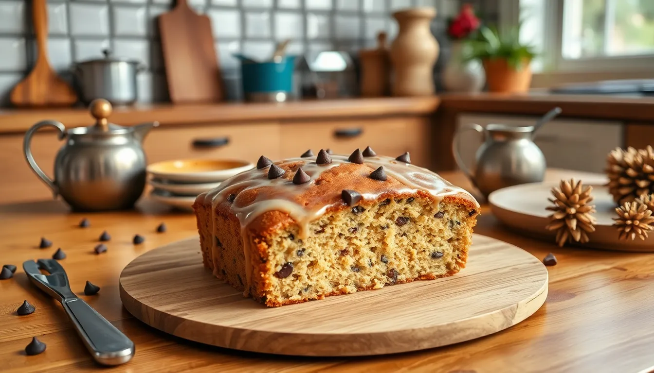 Easy Chocolate Chip Pound Cake Recipe (Moist & Buttery Every Time!) 9