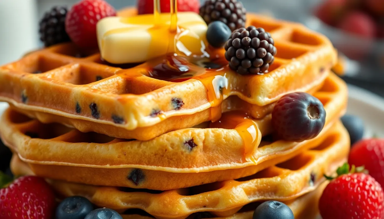 Perfect Chocolate Chip Waffles Recipe: Fluffy, Crispy & Easy to Make 10 Perfect Chocolate Chip Waffles Recipe: Fluffy, Crispy & Easy to Make 9