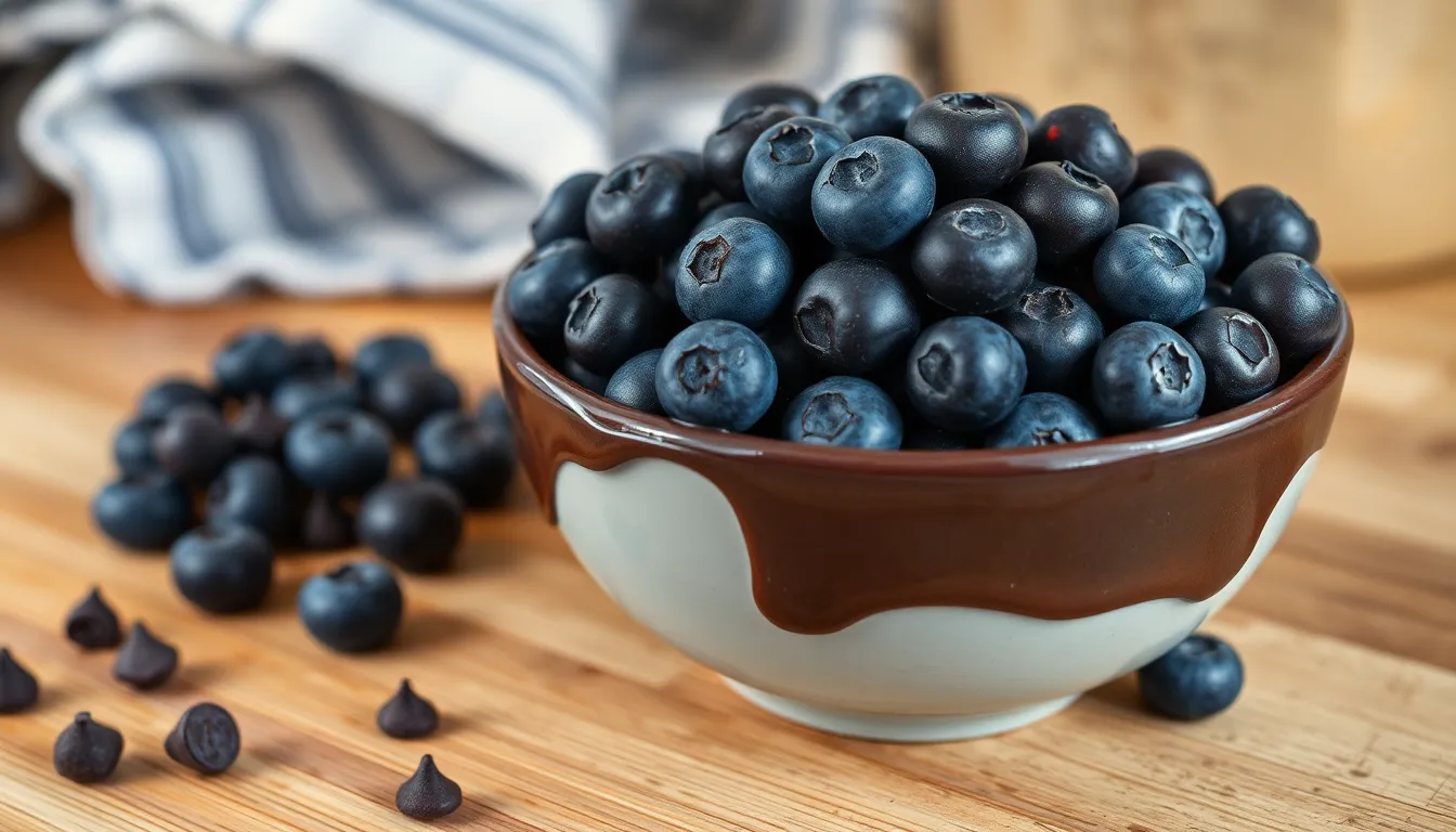 Chocolate Covered Blueberries Recipe: Easy 2-Ingredient Dessert in 15 Minutes 10 Chocolate Covered Blueberries Recipe: Easy 2-Ingredient Dessert in 15 Minutes 9