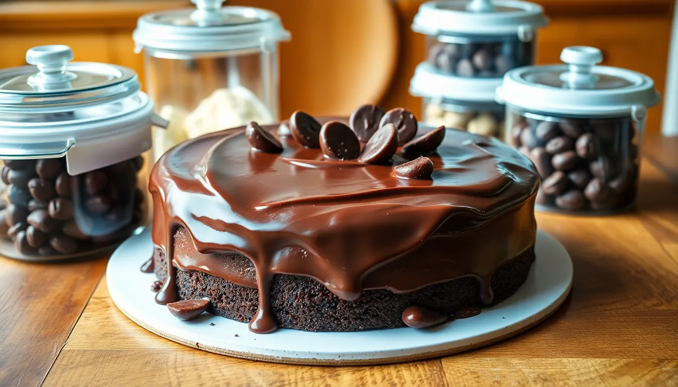 Perfect Chocolate Ganache Cake Recipe (Rich & Decadent!) 10 Perfect Chocolate Ganache Cake Recipe (Rich & Decadent!) 9