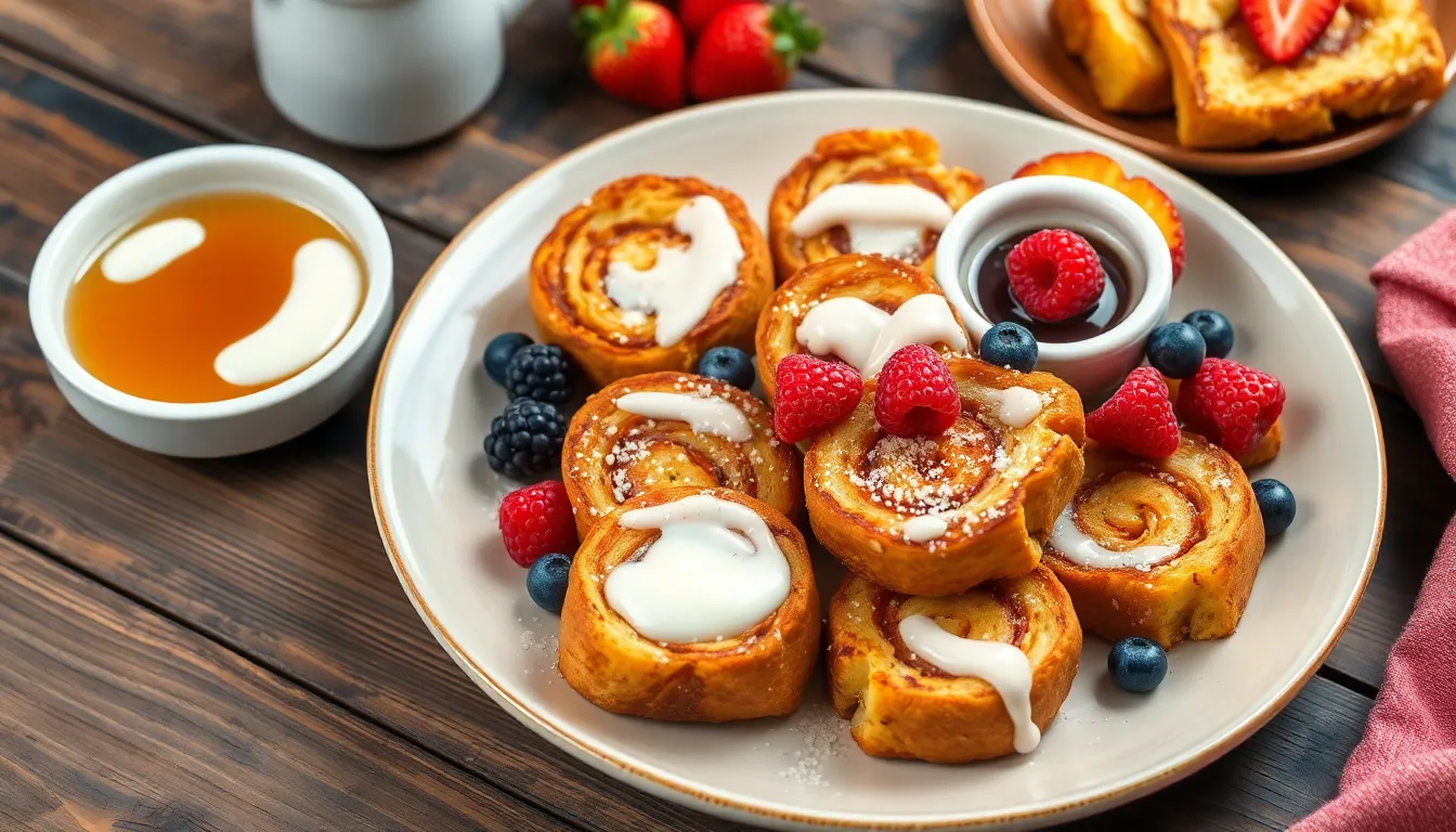 Easy Cinnamon Roll French Toast Recipe - Restaurant-Quality Breakfast in 30 Minutes 10 Easy Cinnamon Roll French Toast Recipe - Restaurant-Quality Breakfast in 30 Minutes 9
