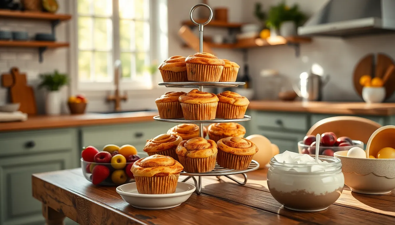 Easy Cinnamon Roll Muffins Recipe - Ready in 30 Minutes 10 Easy Cinnamon Roll Muffins Recipe - Ready in 30 Minutes 9
