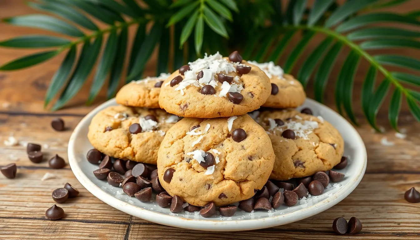Coconut Chocolate Chip Cookies Recipe: Easy Chewy Cookies with Tropical Twist 10 Coconut Chocolate Chip Cookies Recipe: Easy Chewy Cookies with Tropical Twist 9