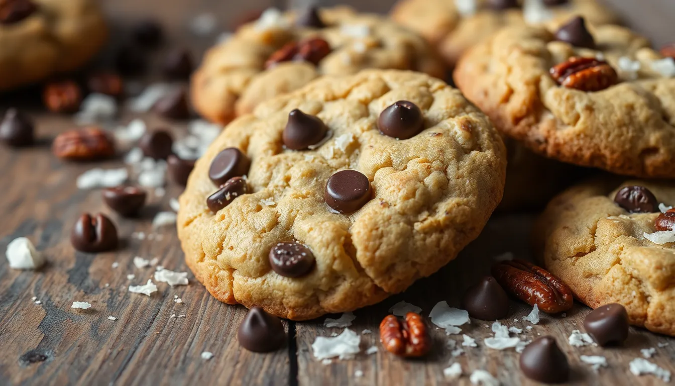Coconut Pecan Cookies Recipe: Chewy, Buttery & Irresistibly Delicious 10 Coconut Pecan Cookies Recipe: Chewy, Buttery & Irresistibly Delicious 9
