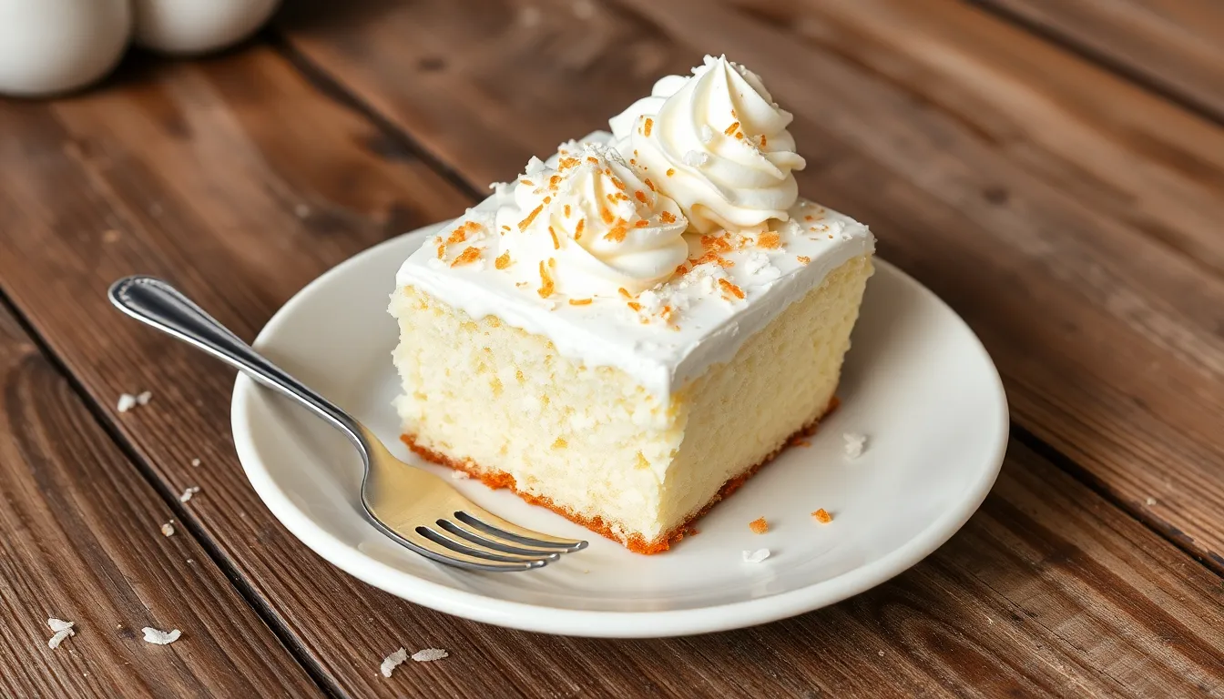 Easy Coconut Poke Cake Recipe - Moist, Creamy & Ready in 30 Minutes 10 Easy Coconut Poke Cake Recipe - Moist, Creamy & Ready in 30 Minutes 9