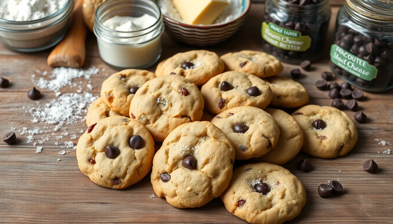 Cream Cheese Chocolate Chip Cookies: The Secret to Bakery-Style Soft & Chewy Treats 10 Cream Cheese Chocolate Chip Cookies: The Secret to Bakery-Style Soft & Chewy Treats 9