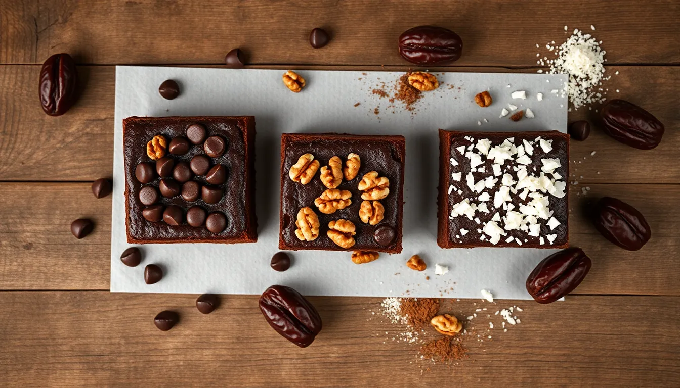 Fudgy Date Brownies Recipe: Naturally Sweet & Guilt-Free Dessert 10 Fudgy Date Brownies Recipe: Naturally Sweet & Guilt-Free Dessert 9