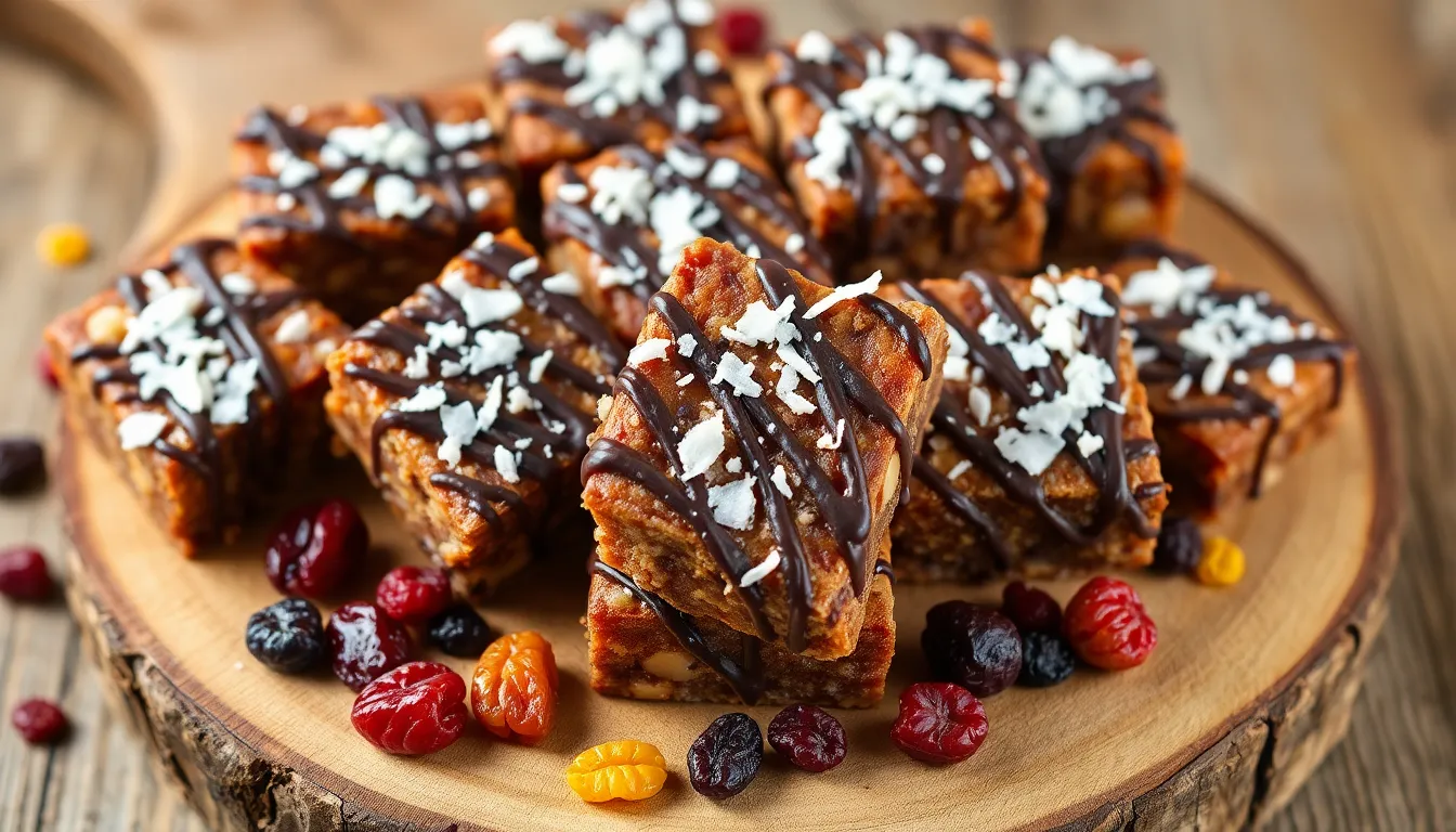 Healthy Date Snickers Recipe: 3-Layer No-Bake Bars Ready in 20 Minutes 10 Healthy Date Snickers Recipe: 3-Layer No-Bake Bars Ready in 20 Minutes 9