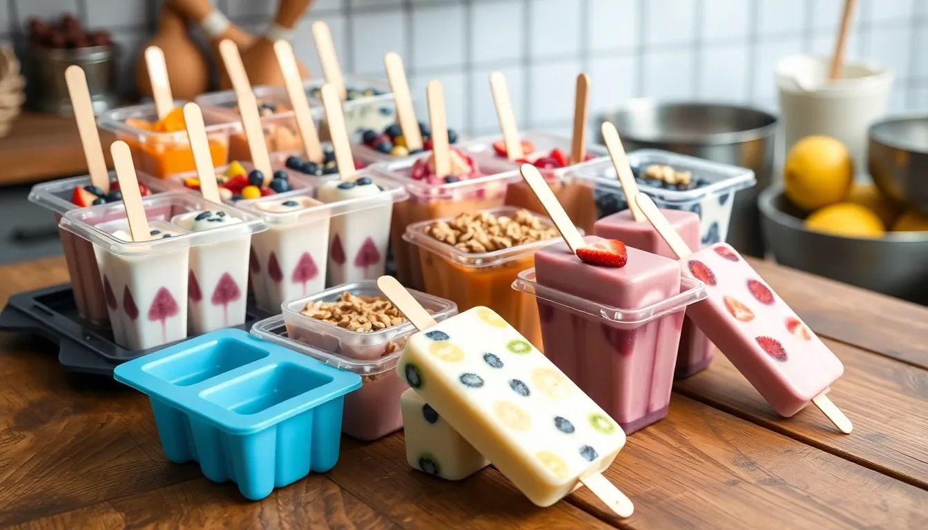 Homemade Frozen Yogurt Bars: Easy Healthy Recipe with 5 Flavor Variations 10 Homemade Frozen Yogurt Bars: Easy Healthy Recipe with 5 Flavor Variations 9