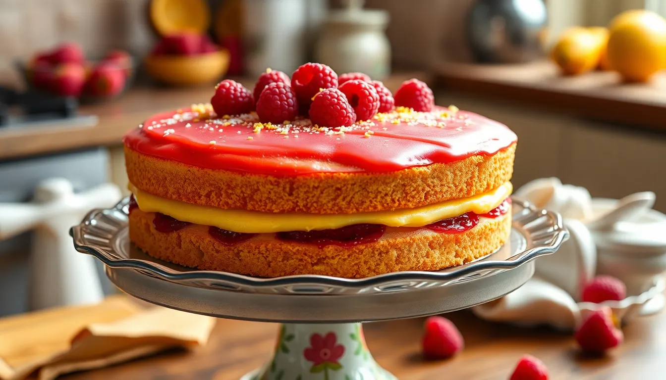 Ultimate Lemon Raspberry Cake Recipe: Moist, Tangy & Perfectly Sweet 10 Ultimate Lemon Raspberry Cake Recipe: Moist, Tangy & Perfectly Sweet 9