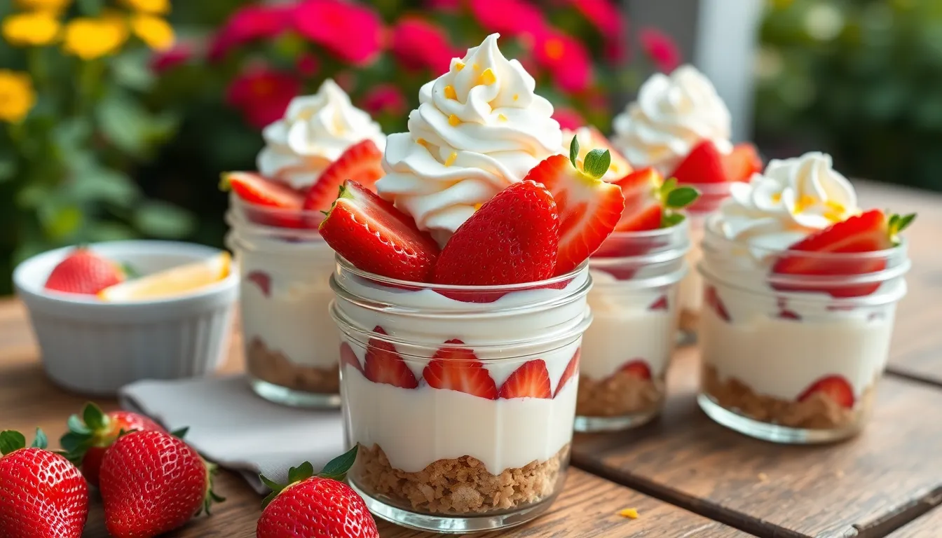 Easy No Bake Strawberry Cheesecake Recipe (Ready in 4 Hours!) 10 Easy No Bake Strawberry Cheesecake Recipe (Ready in 4 Hours!) 9
