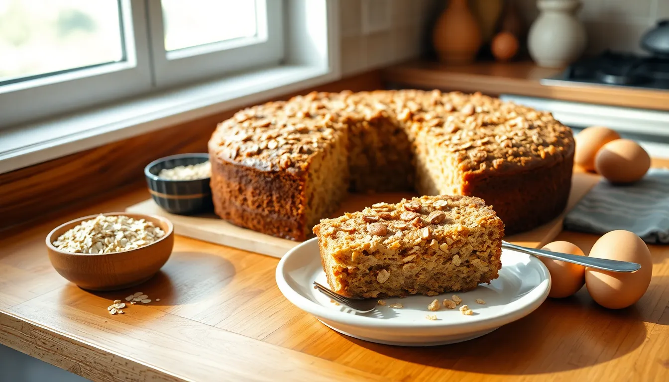 Easy Oatmeal Cake Recipe: Moist, Healthy & Perfect for Any Occasion 10 Easy Oatmeal Cake Recipe: Moist, Healthy & Perfect for Any Occasion 9