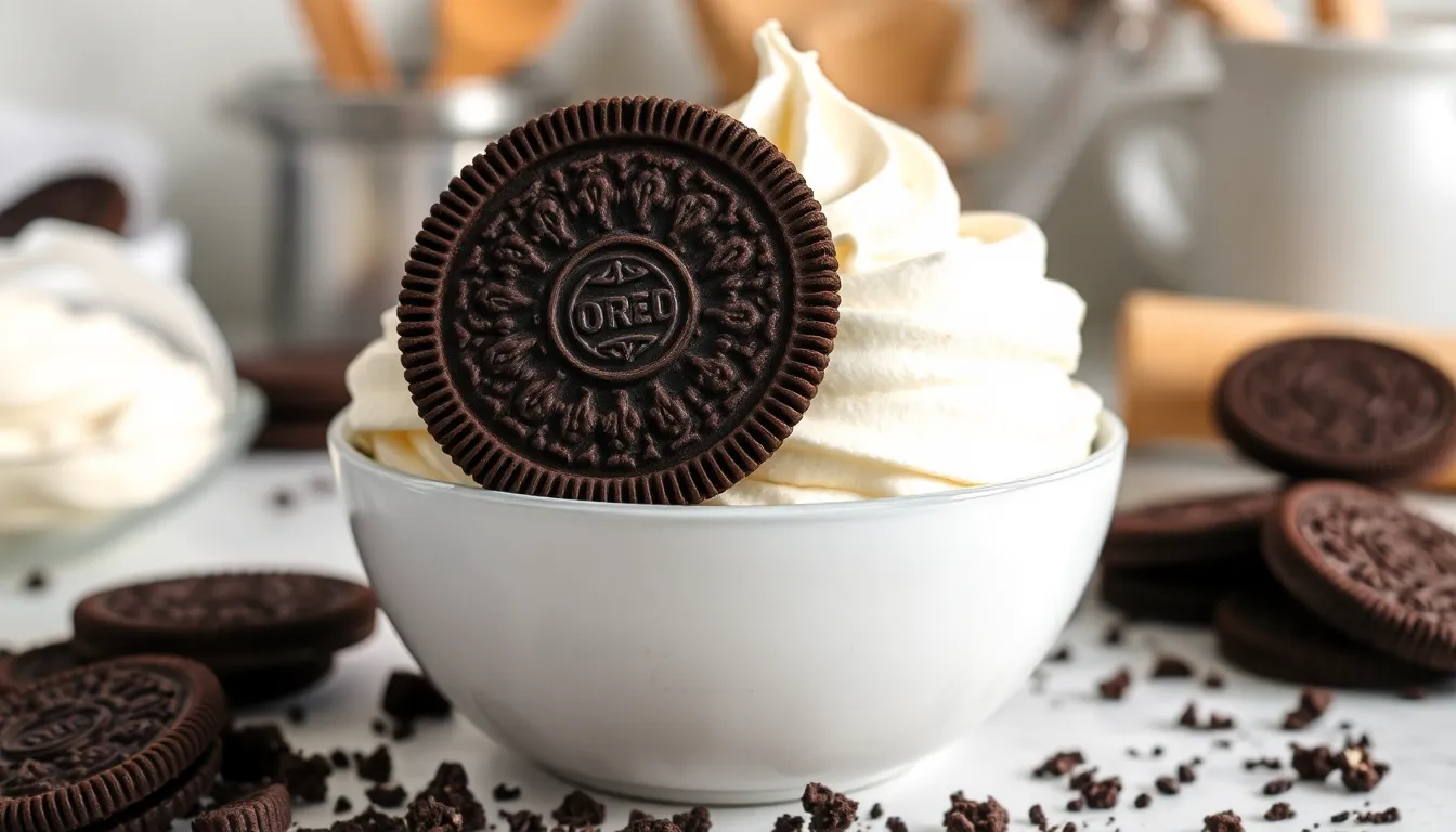 Easy Homemade Oreo Frosting Recipe (Perfect for Cakes & Cupcakes!) 10 Easy Homemade Oreo Frosting Recipe (Perfect for Cakes & Cupcakes!) 9