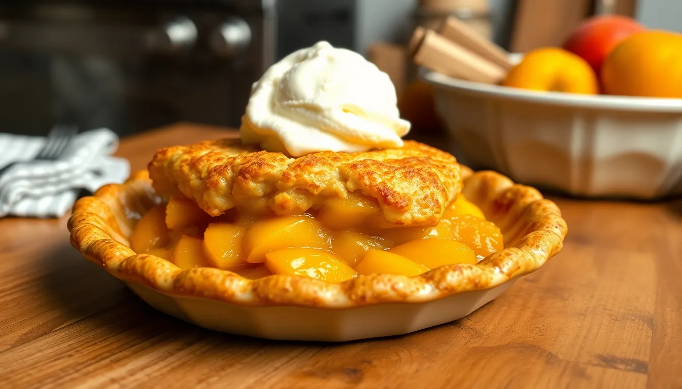 Easy Peach Cobbler with Pie Crust Recipe - Better Than Traditional Cobbler 10 Easy Peach Cobbler with Pie Crust Recipe - Better Than Traditional Cobbler 9