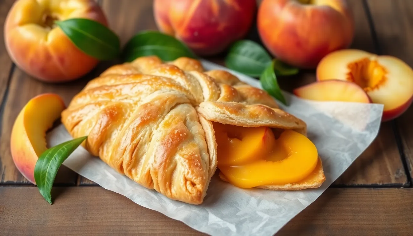 Easy Peach Turnovers Recipe: Flaky Pastry with Fresh Peach Filling 10 Easy Peach Turnovers Recipe: Flaky Pastry with Fresh Peach Filling 9