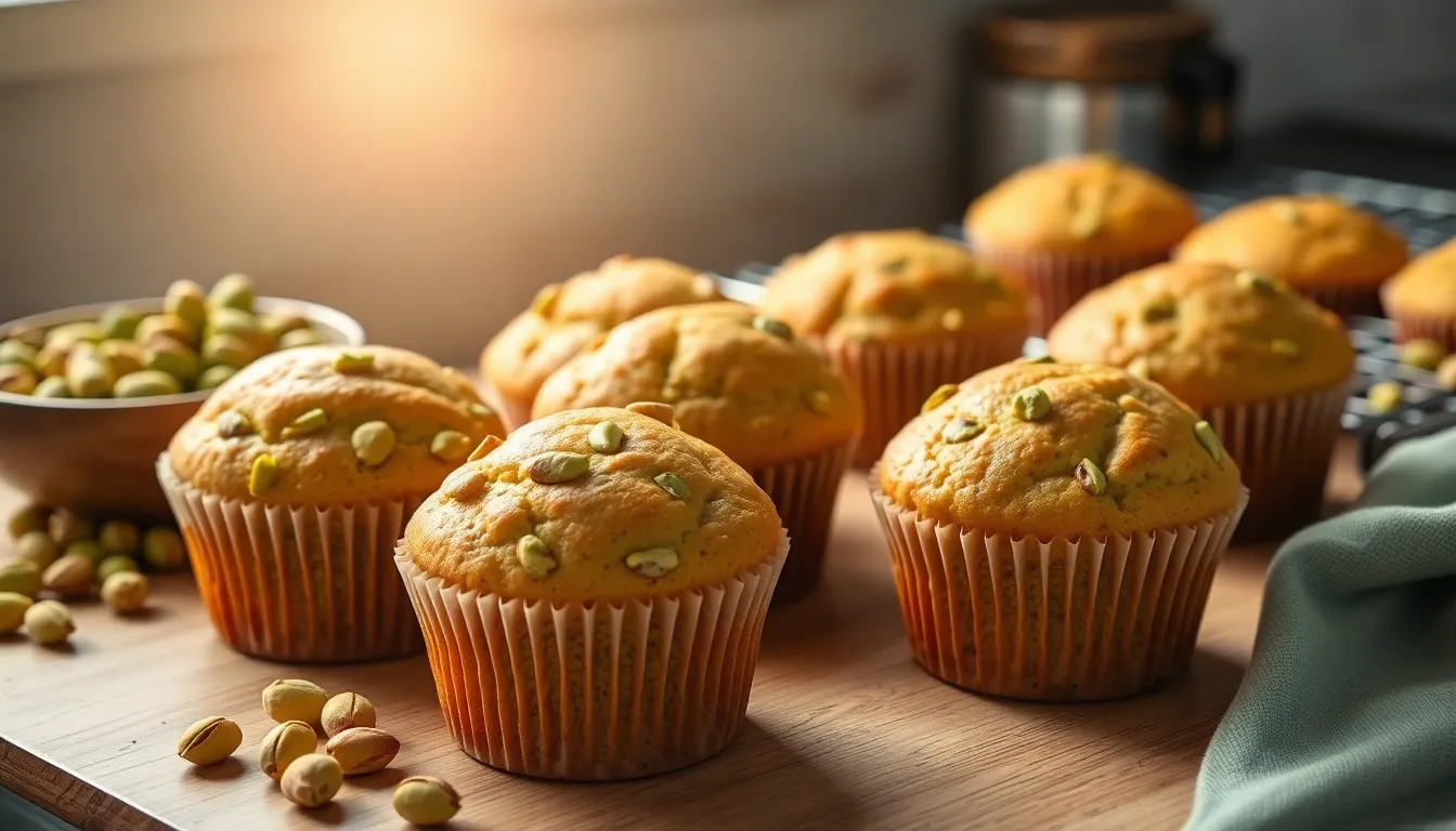 Easy Pistachio Muffins Recipe: Bakery-Style Treats with Perfect Texture 10 Easy Pistachio Muffins Recipe: Bakery-Style Treats with Perfect Texture 9