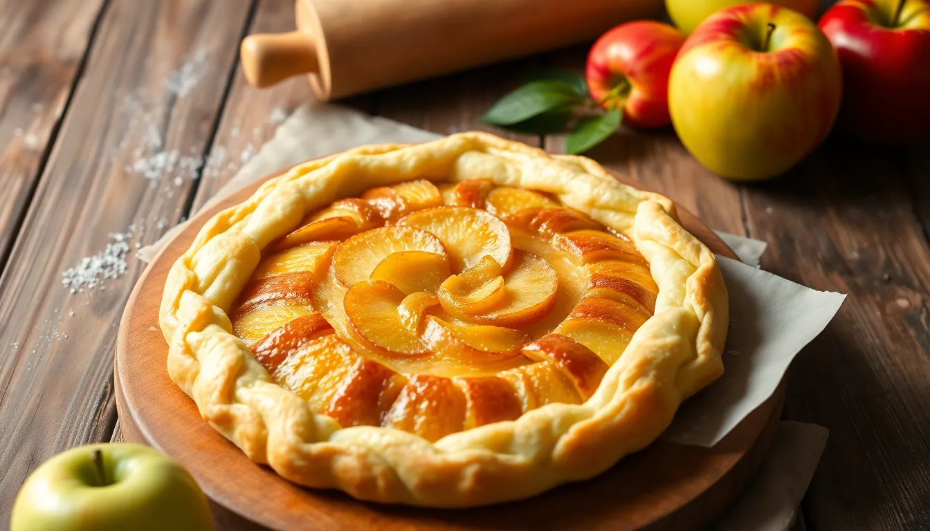 Easy Puff Pastry Apple Tart Recipe - Ready in Under 1 Hour 10 Easy Puff Pastry Apple Tart Recipe - Ready in Under 1 Hour 9