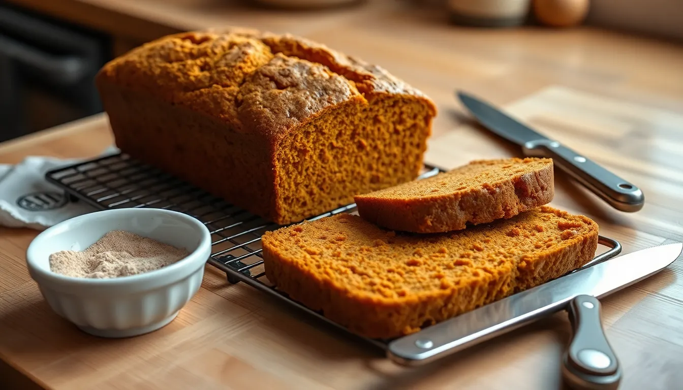 Easy 2 Ingredient Pumpkin Bread Recipe (Ready in Under 1 Hour!) 12 Easy 2 Ingredient Pumpkin Bread Recipe (Ready in Under 1 Hour!) 11