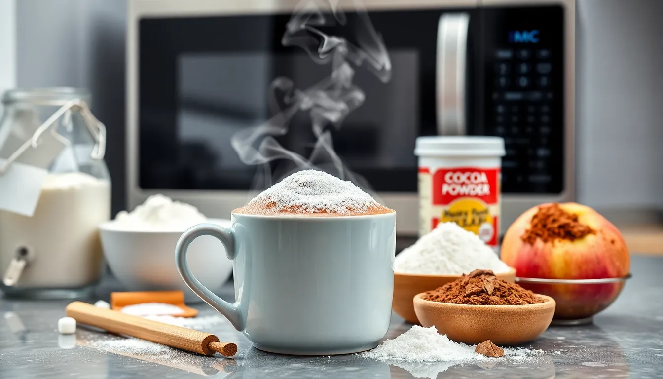 3 Ingredient Mug Cake Recipe: Ready in 90 Seconds (So Easy!) 12 3 Ingredient Mug Cake Recipe: Ready in 90 Seconds (So Easy!) 11