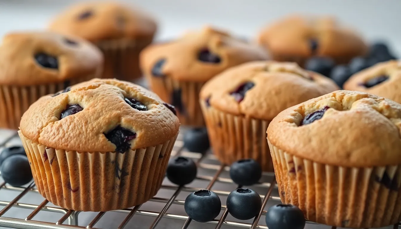 Easy Almond Flour Blueberry Muffins Recipe (Gluten-Free & So Fluffy!) 12 Easy Almond Flour Blueberry Muffins Recipe (Gluten-Free & So Fluffy!) 11