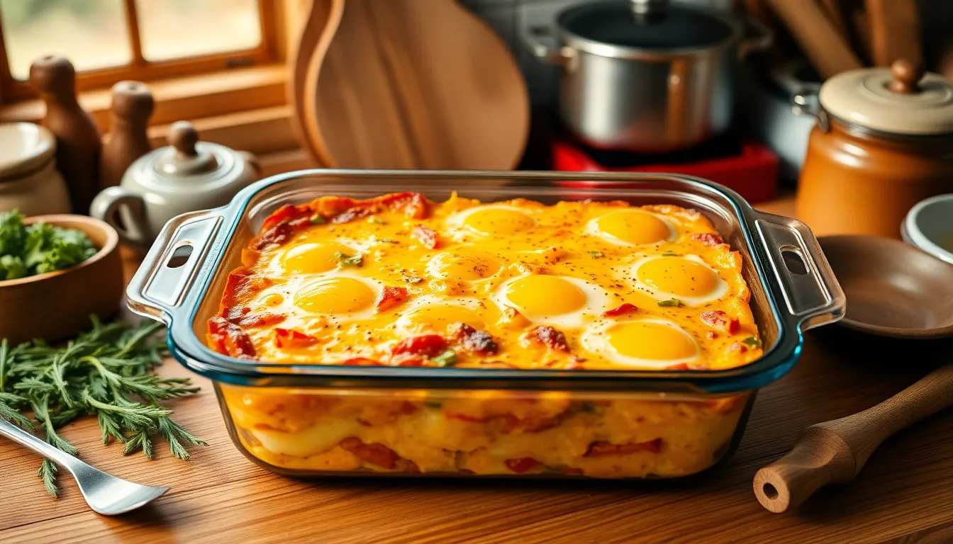 Easy Amish Breakfast Casserole Recipe - Make-Ahead Family Favorite 12 Easy Amish Breakfast Casserole Recipe - Make-Ahead Family Favorite 11