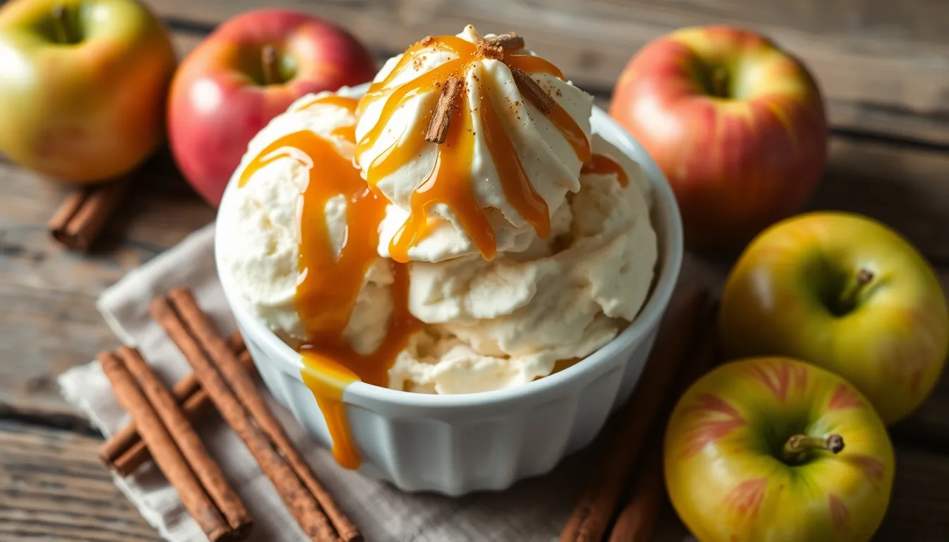 Homemade Apple Ice Cream Recipe: Creamy, Spiced & Perfect for Fall 12 Homemade Apple Ice Cream Recipe: Creamy, Spiced & Perfect for Fall 11