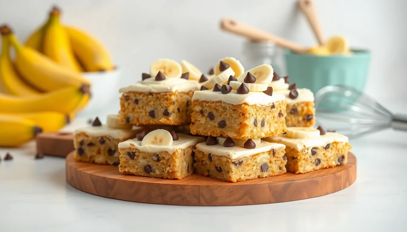 Easy Banana Bars with Cream Cheese Frosting Recipe (Better Than Banana Bread!) 12 Easy Banana Bars with Cream Cheese Frosting Recipe (Better Than Banana Bread!) 11