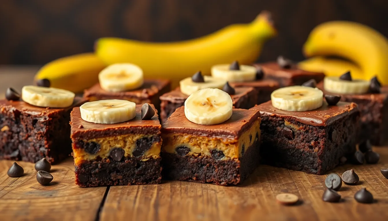 Fudgy Banana Brownies Recipe: Turn Overripe Bananas Into Decadent Chocolate Treats 12 Fudgy Banana Brownies Recipe: Turn Overripe Bananas Into Decadent Chocolate Treats 11