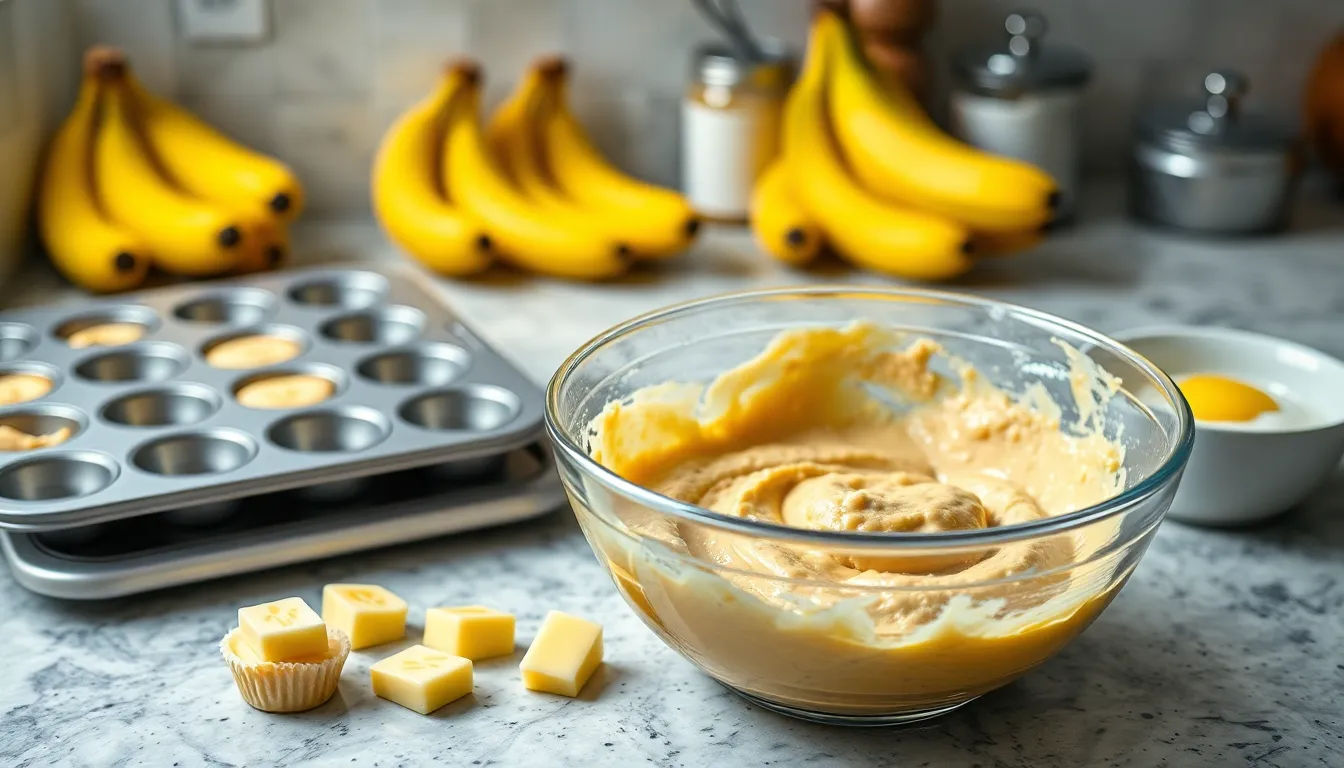 Easy Banana Mini Muffins Recipe - Moist, Bite-Sized & Ready in 15 Minutes 12 Easy Banana Mini Muffins Recipe - Moist, Bite-Sized & Ready in 15 Minutes 11
