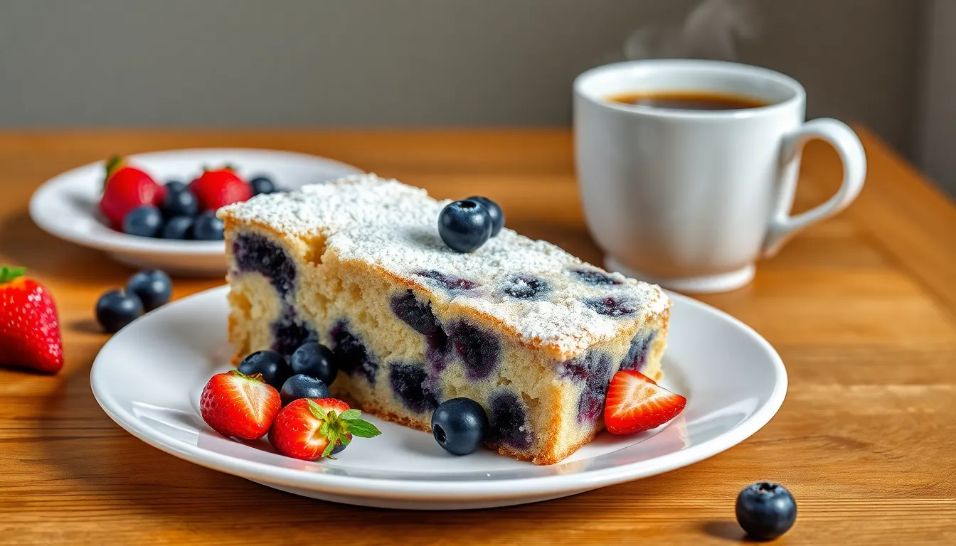 Perfect Blueberry Pound Cake Recipe (Blueberries Won't Sink!) 12 Perfect Blueberry Pound Cake Recipe (Blueberries Won't Sink!) 11