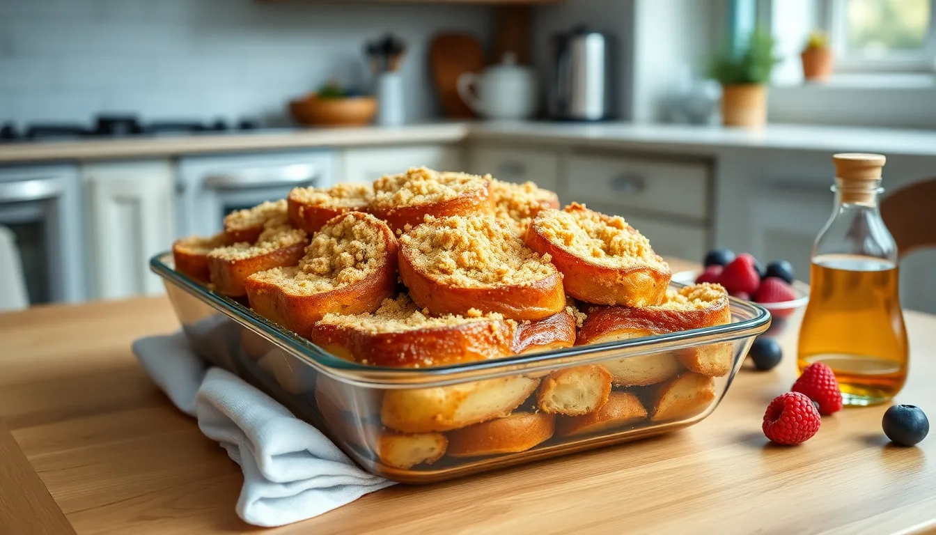 Easy Brioche French Toast Casserole Recipe - Make-Ahead Breakfast for Crowds 12 Easy Brioche French Toast Casserole Recipe - Make-Ahead Breakfast for Crowds 11