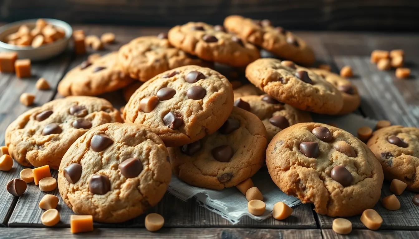 Best Caramel Chocolate Chip Cookies Recipe (Bakery-Quality at Home!) 12 Best Caramel Chocolate Chip Cookies Recipe (Bakery-Quality at Home!) 11