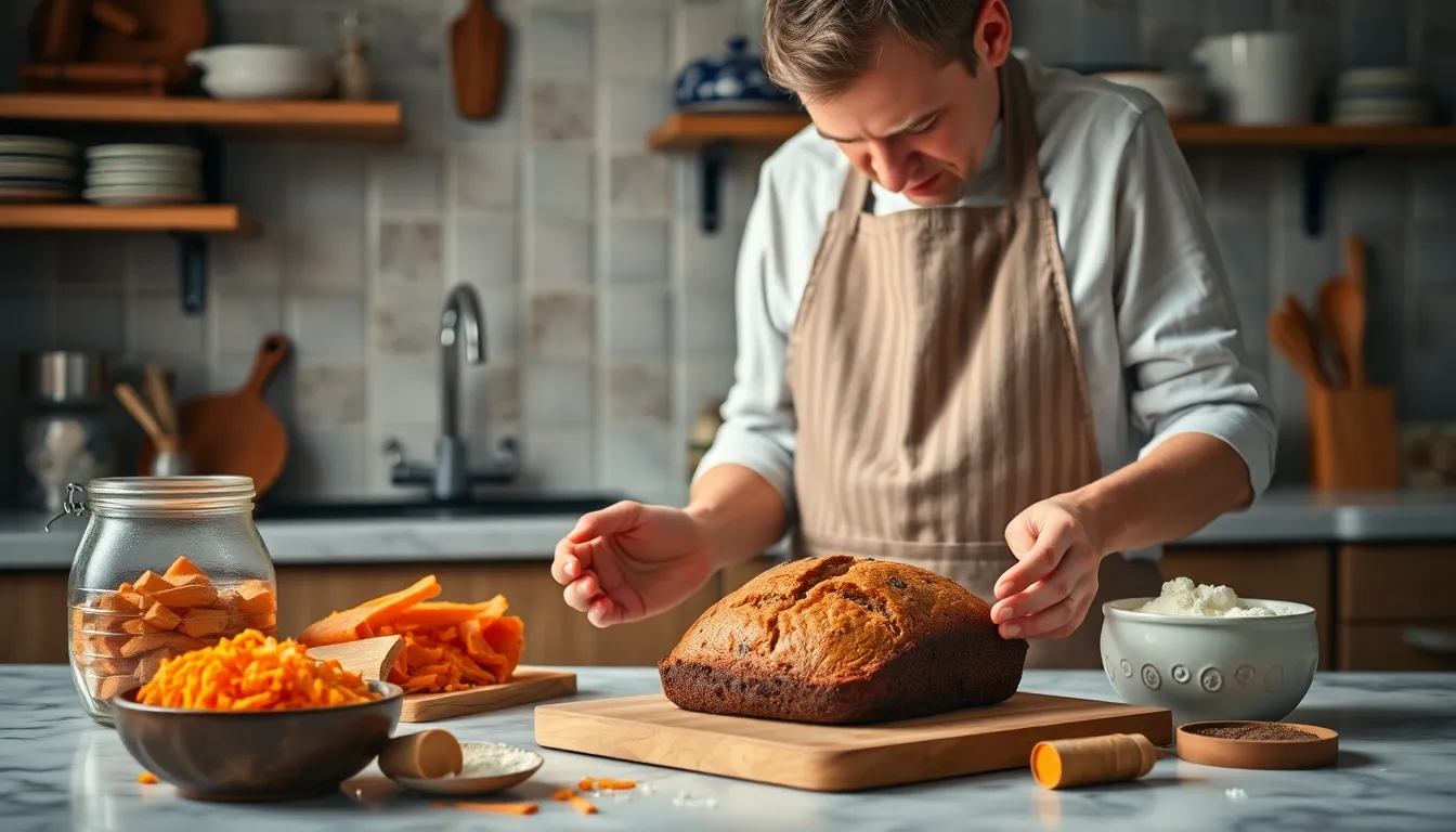 Easy Carrot Bread Recipe: Moist, Spiced & Perfect for Breakfast 12 Easy Carrot Bread Recipe: Moist, Spiced & Perfect for Breakfast 11