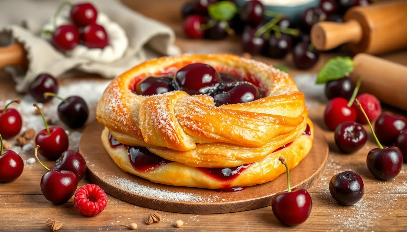 How to Make Perfect Cherry Danish at Home: Easy Bakery-Style Recipe 12 How to Make Perfect Cherry Danish at Home: Easy Bakery-Style Recipe 11