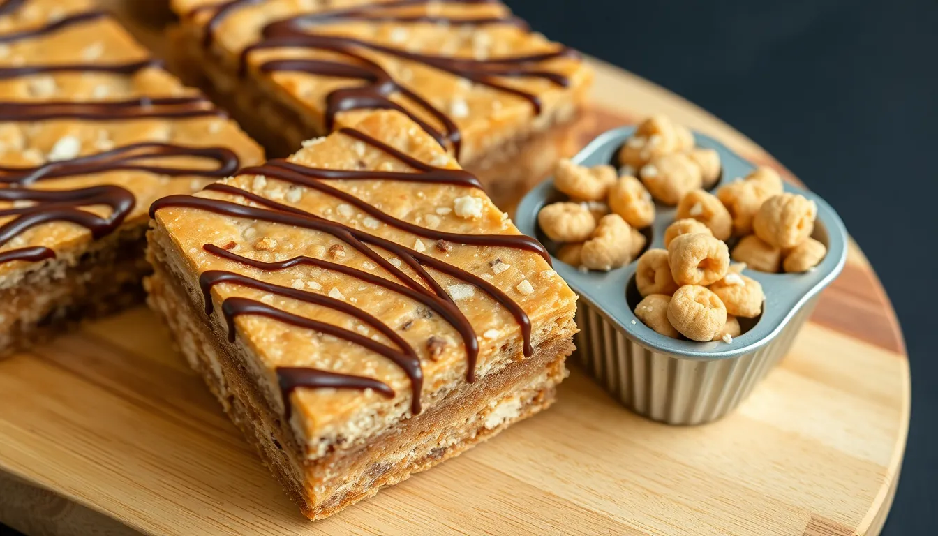 Easy Cinnamon Toast Crunch Bars Recipe - Homemade Cereal Treats in 3 Simple Layers 12 Easy Cinnamon Toast Crunch Bars Recipe - Homemade Cereal Treats in 3 Simple Layers 11