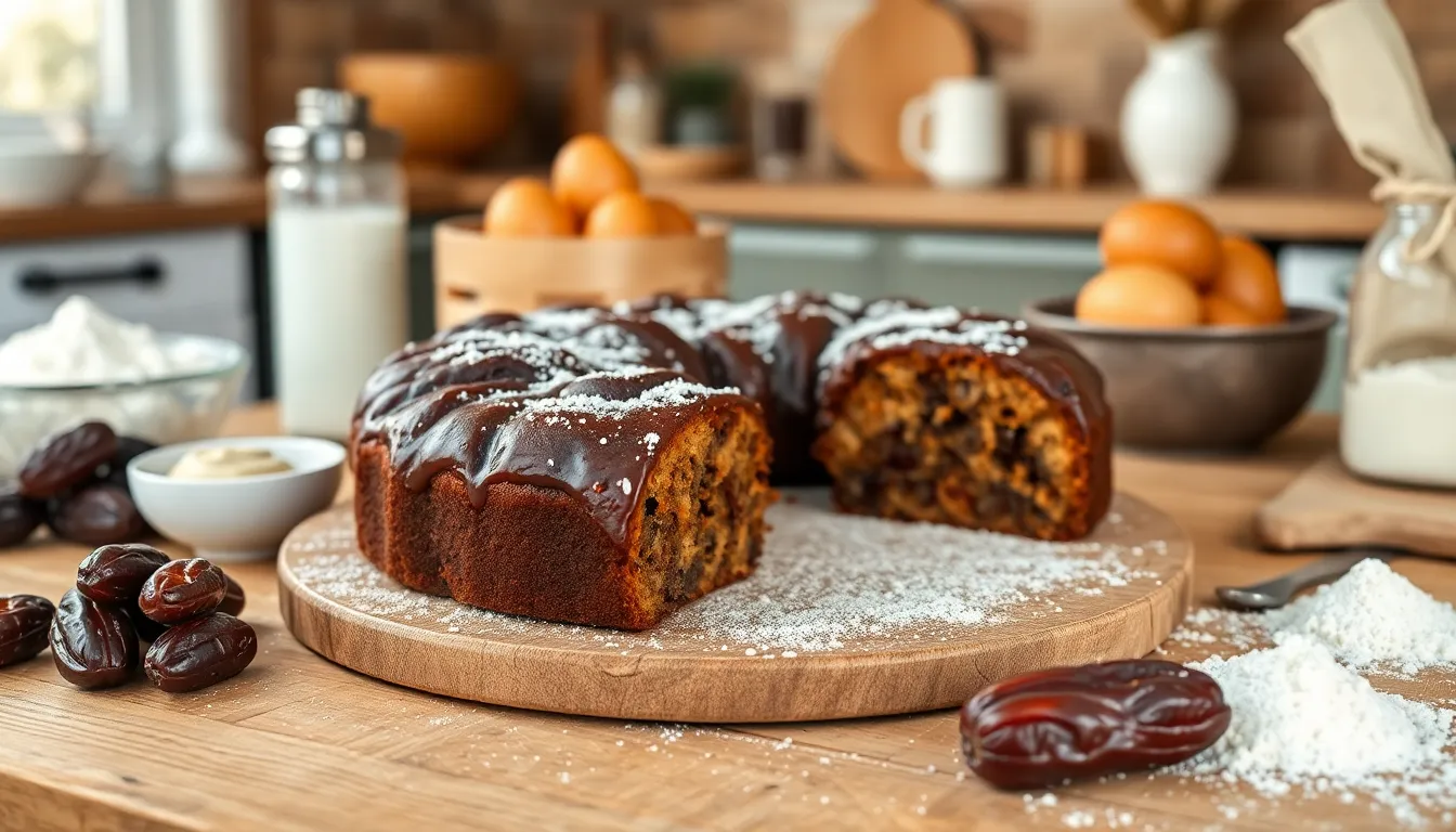Easy Homemade Date Cake Recipe: Moist, Naturally Sweet & Simple to Make 12 Easy Homemade Date Cake Recipe: Moist, Naturally Sweet & Simple to Make 11