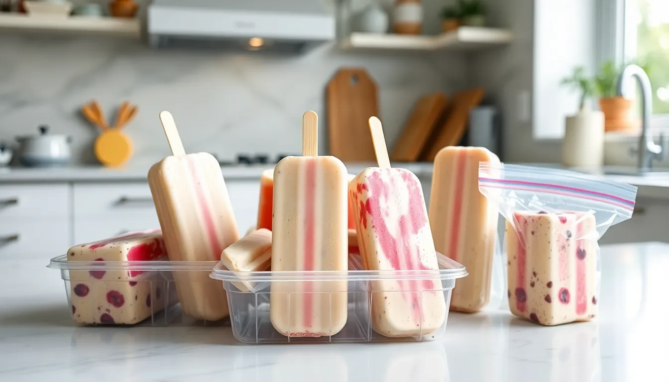 Homemade Frozen Yogurt Bars: Easy Healthy Recipe with 5 Flavor Variations 12 Homemade Frozen Yogurt Bars: Easy Healthy Recipe with 5 Flavor Variations 11