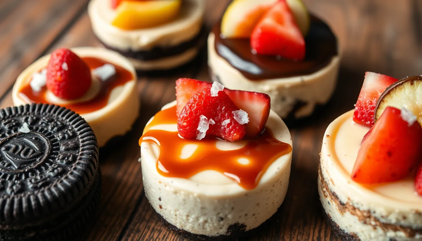 Easy Mini Oreo Cheesecakes Recipe - No Water Bath Required (Perfect for Parties!) 12 Easy Mini Oreo Cheesecakes Recipe - No Water Bath Required (Perfect for Parties!) 11