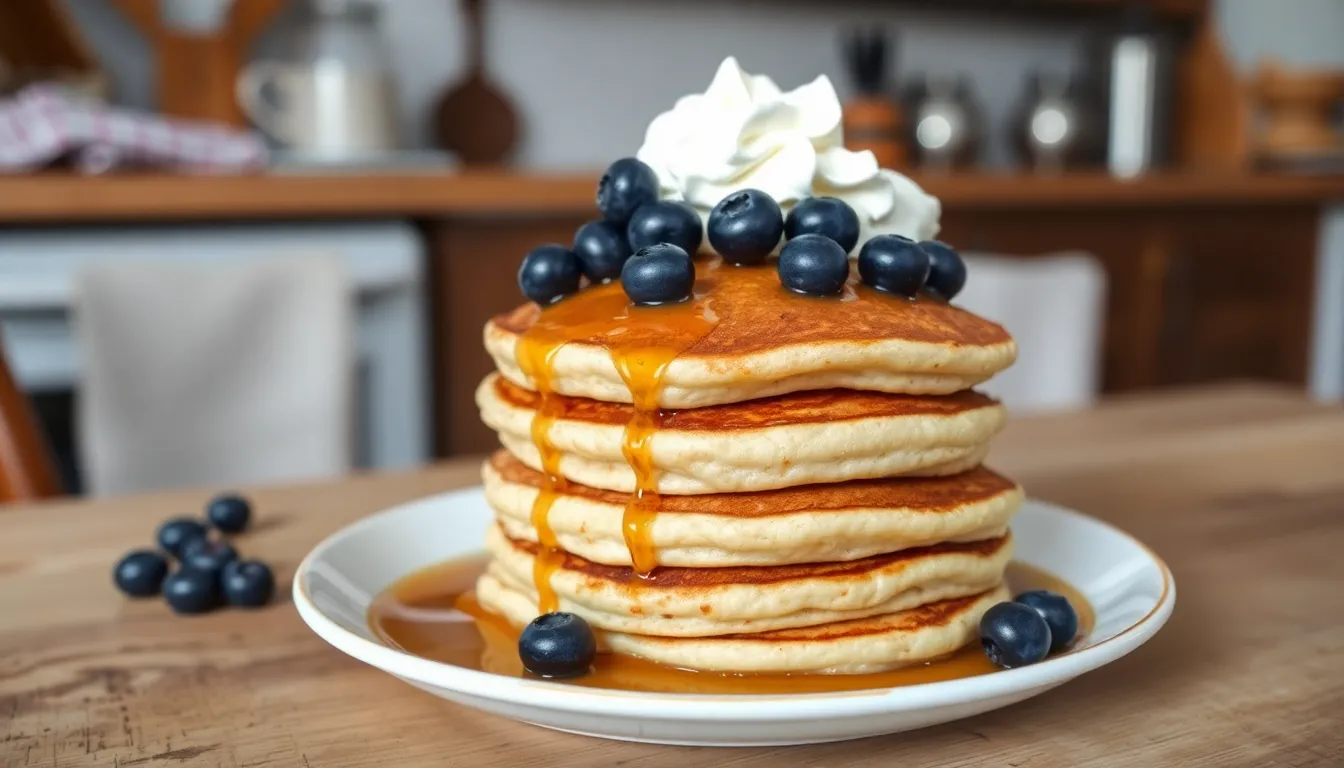 Fluffy Oat Flour Pancakes Recipe: Healthy 15-Minute Breakfast (Gluten-Free!) 12 Fluffy Oat Flour Pancakes Recipe: Healthy 15-Minute Breakfast (Gluten-Free!) 11