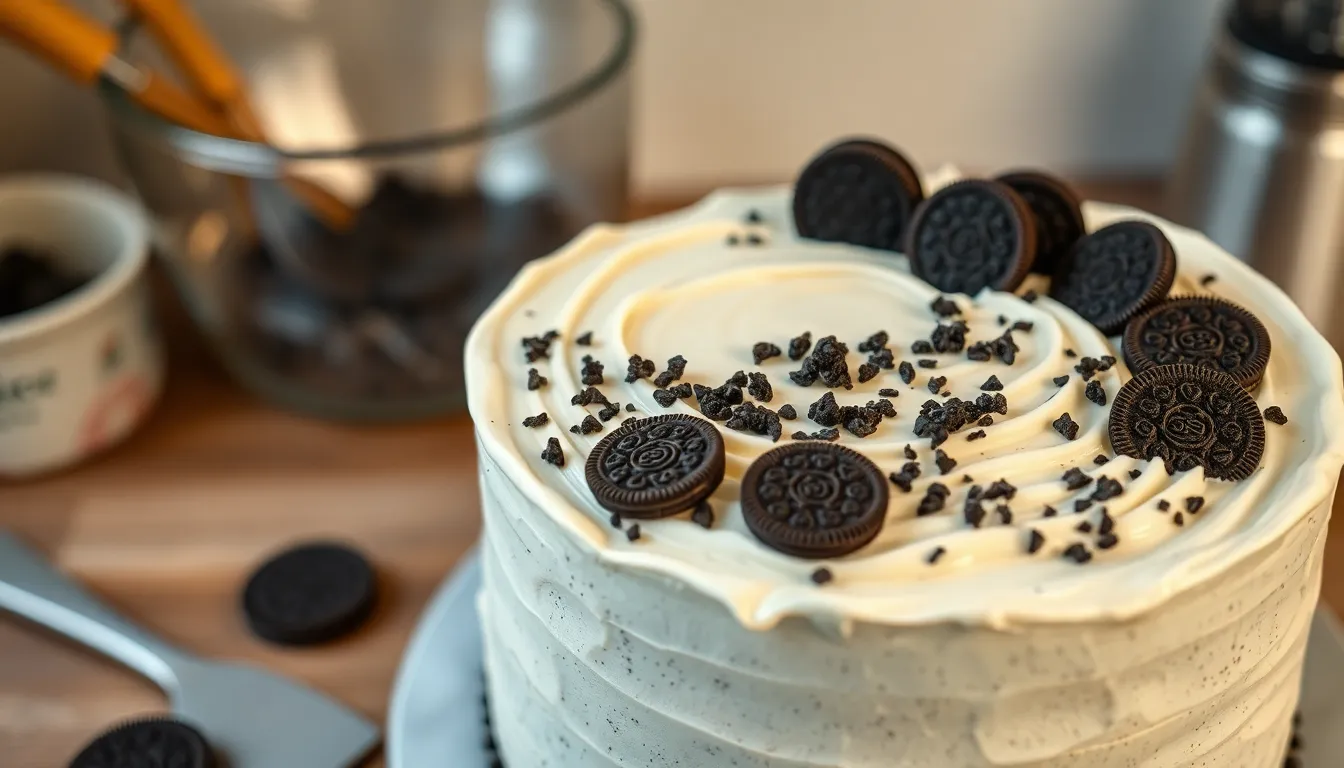 Easy Homemade Oreo Frosting Recipe (Perfect for Cakes & Cupcakes!) 12 Easy Homemade Oreo Frosting Recipe (Perfect for Cakes & Cupcakes!) 11