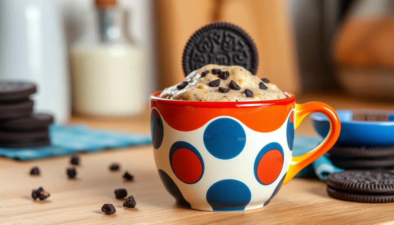 5-Minute Oreo Mug Cake Recipe: Easy Single-Serve Dessert in the Microwave 11