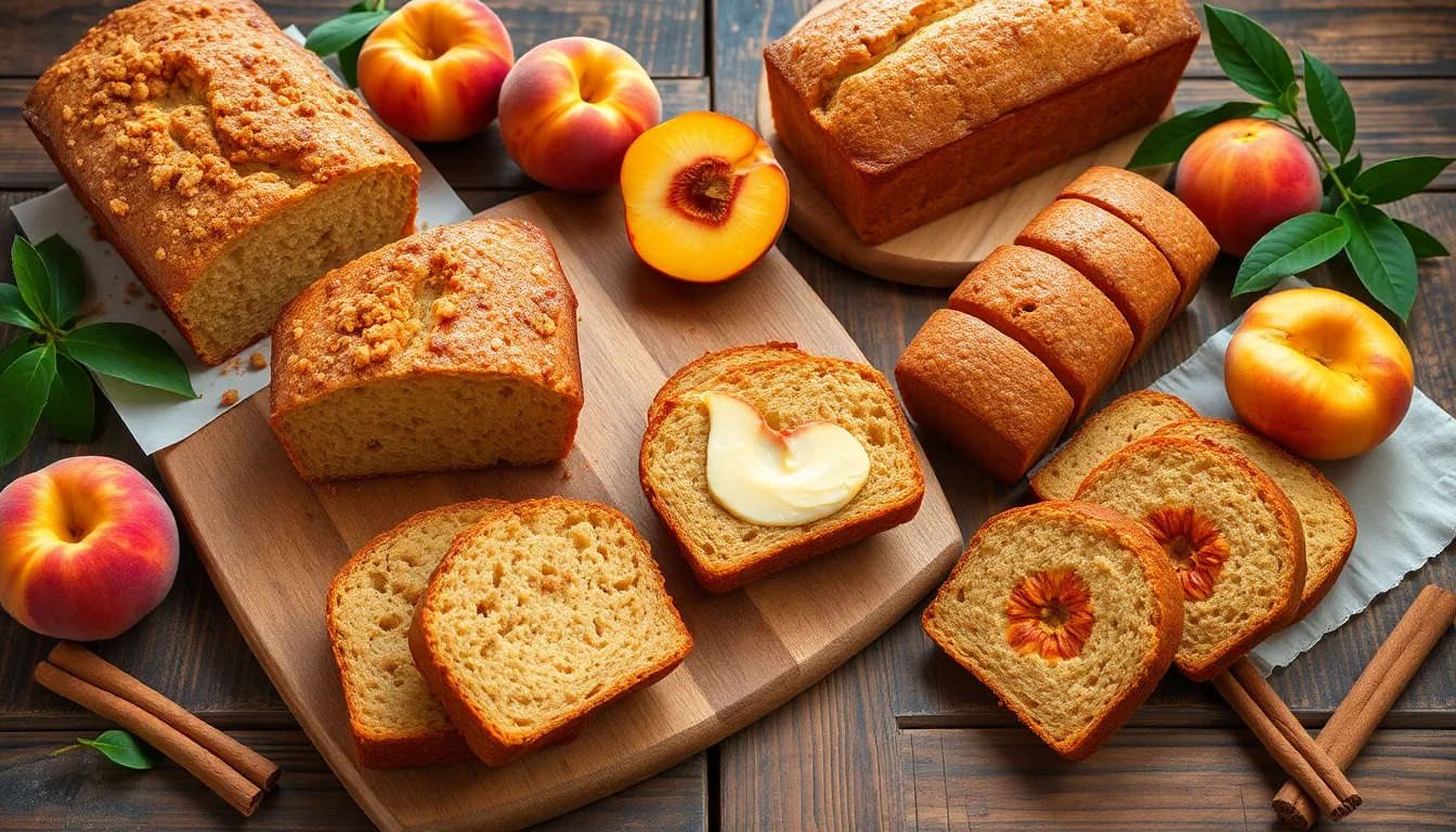 Moist Peach Bread Recipe: Easy Summer Baking with Fresh Peaches 12 Moist Peach Bread Recipe: Easy Summer Baking with Fresh Peaches 11